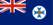 QLD Flag, 1800mm x 900mm, incl flag pole clips