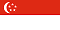 Singapore Flag, 1500mm x 900mm, 2 eyelets