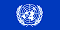 United Nations Flag, 1500mm x 900mm, 2 eyelets